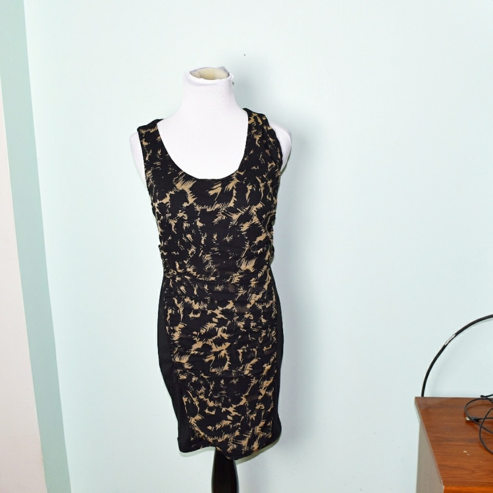 Plastic Island Leopard Print Dress - Picture 1 of 2